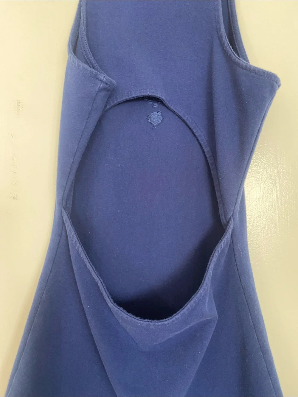 ROXY Ano Nuevo 2 Dress Blue Depths Bodycon Cutout Back Size XS - Picture 8 of 10